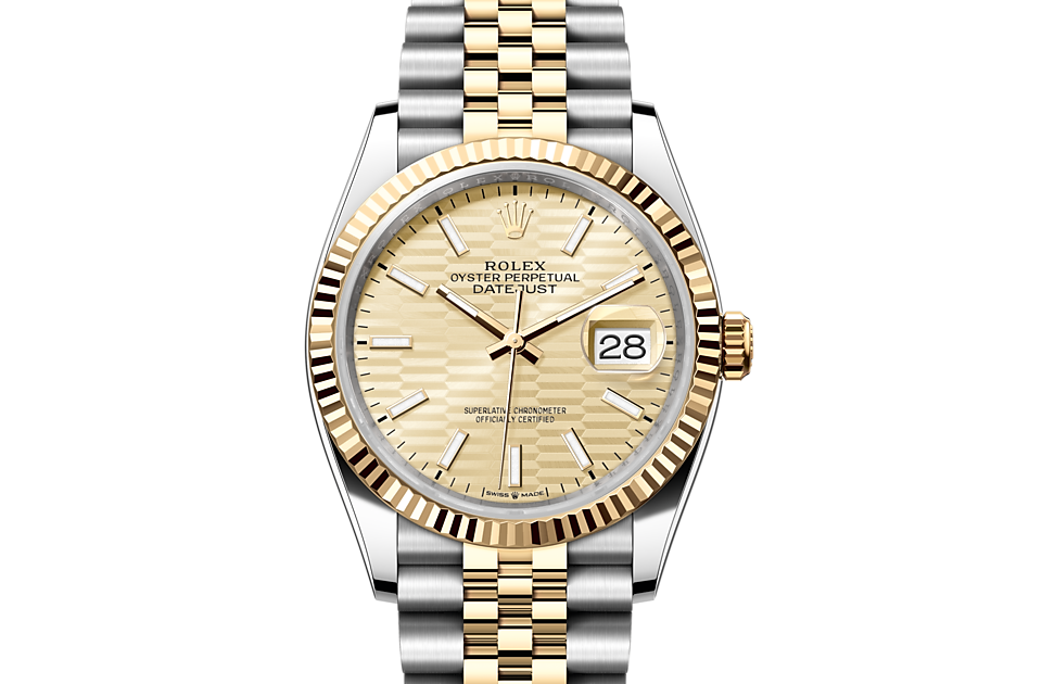 Rolex Datejust in Oystersteel and gold, M126233-0039 | Europe Watch Company