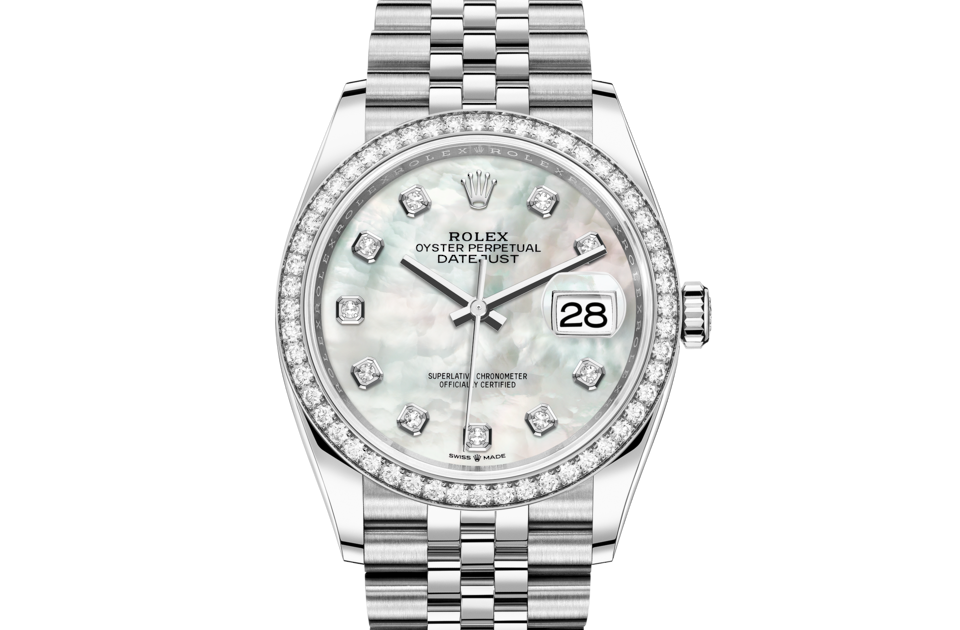 Rolex Datejust in Oystersteel, Oystersteel and gold, m126284rbr-0011 | Europe Watch Company