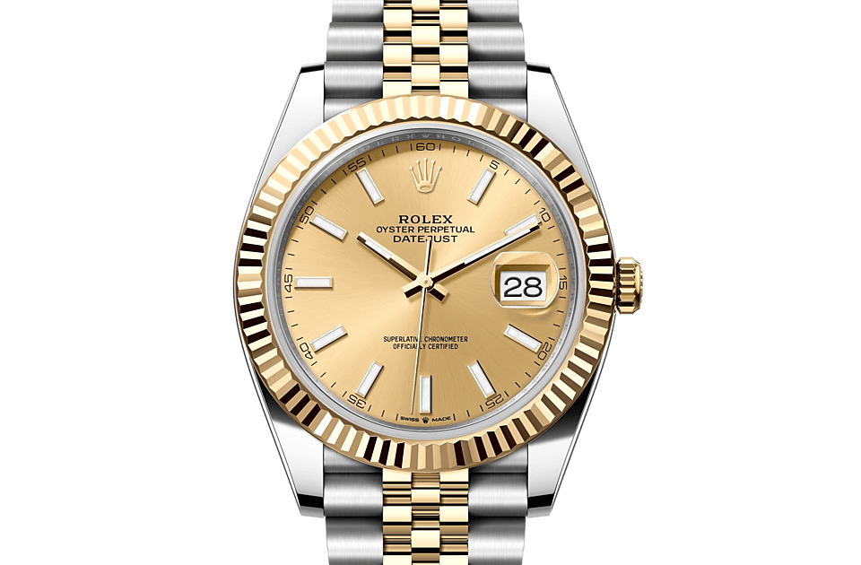Rolex Datejust in Oystersteel and gold, M126333-0010 | Europe Watch Company