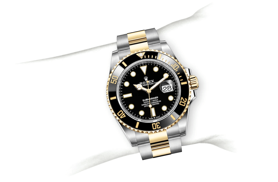 Rolex Submariner in Oystersteel and gold, M126613LN-0002 | Europe Watch Company