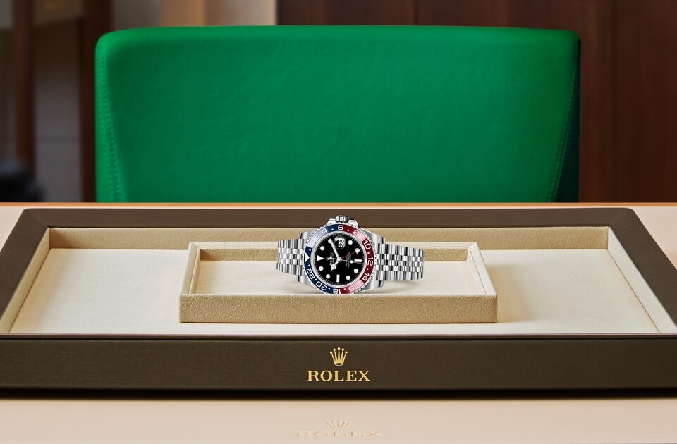 Rolex GMT-Master II in Oystersteel, m126710blro-0001 | Europe Watch Company