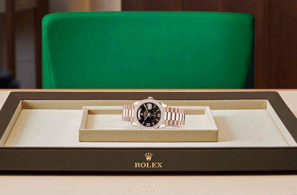 Rolex Day-Date in Gold, M128345RBR-0044 | Europe Watch Company