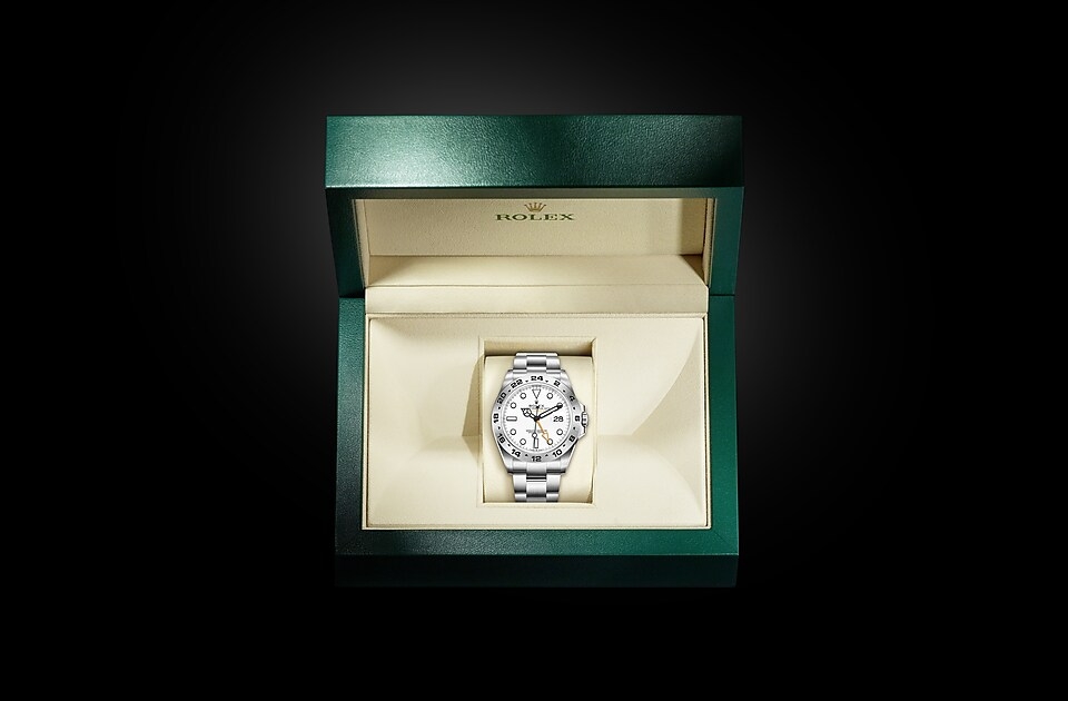 Rolex Explorer in Oystersteel, m226570-0001 | Europe Watch Company
