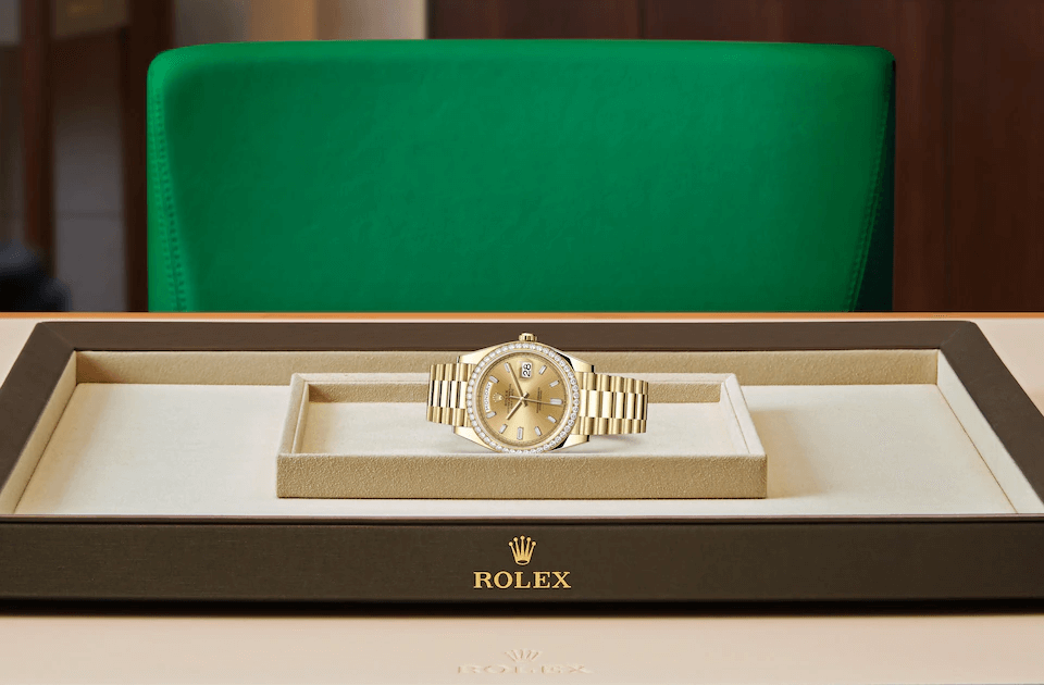 Rolex Day-Date腕錶金款，M228348RBR-0002 | 歐洲坊