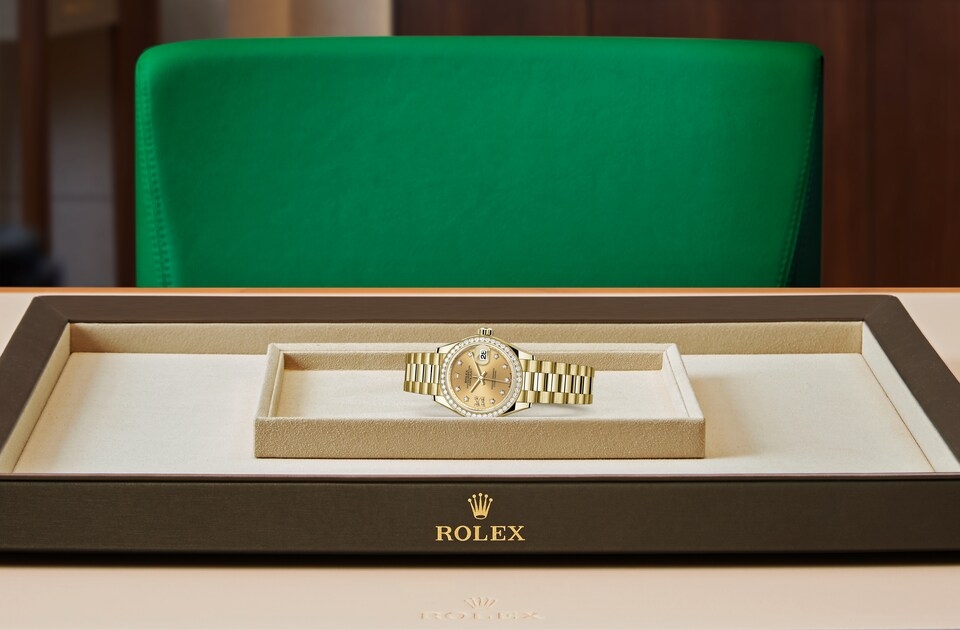 Rolex Lady-Datejust in Gold, m279138rbr-0006 | Europe Watch Company