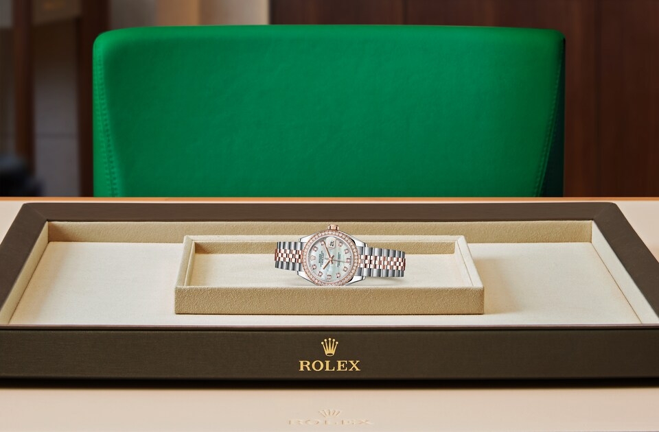 Rolex Lady-Datejust腕錶金及蠔式鋼款，M279381RBR-0013 | 歐洲坊