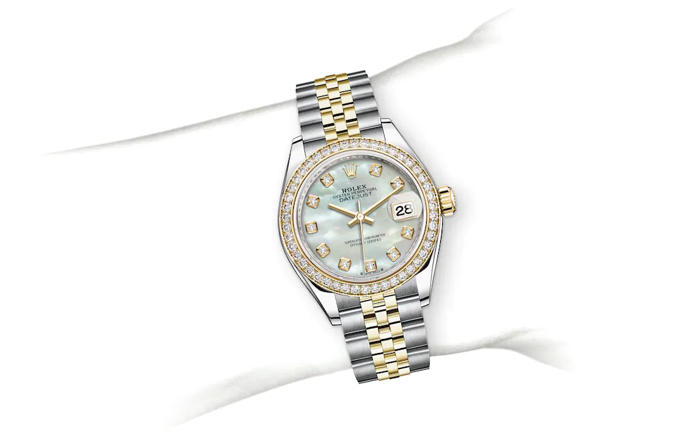 Rolex Lady-Datejust in Oystersteel and gold, M279383RBR-0019 | Europe Watch Company