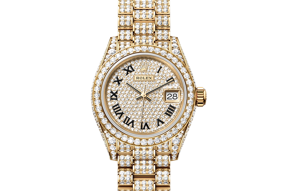 Rolex Lady-Datejust in Gold, M279458RBR-0001 | Europe Watch Company
