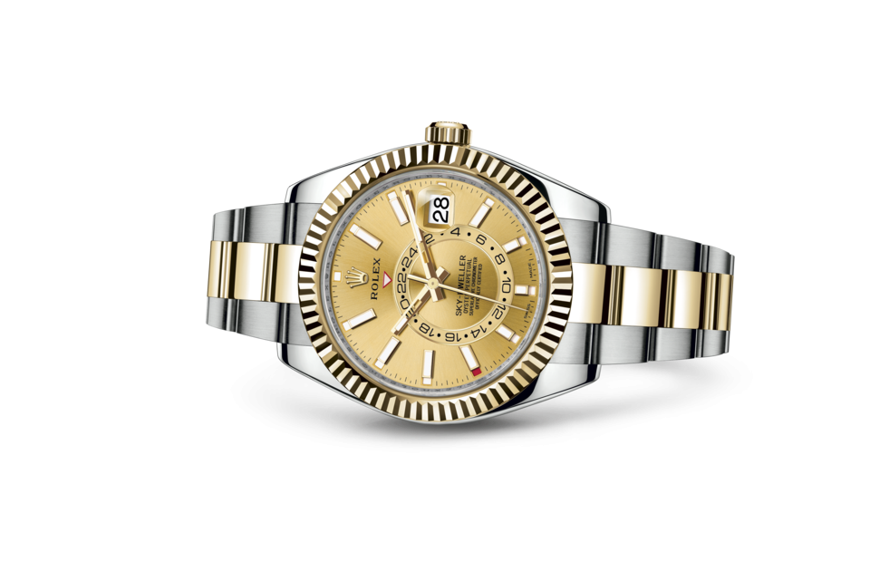 Rolex Sky-Dweller in Oystersteel and gold, m326933-0001 | Europe Watch Company
