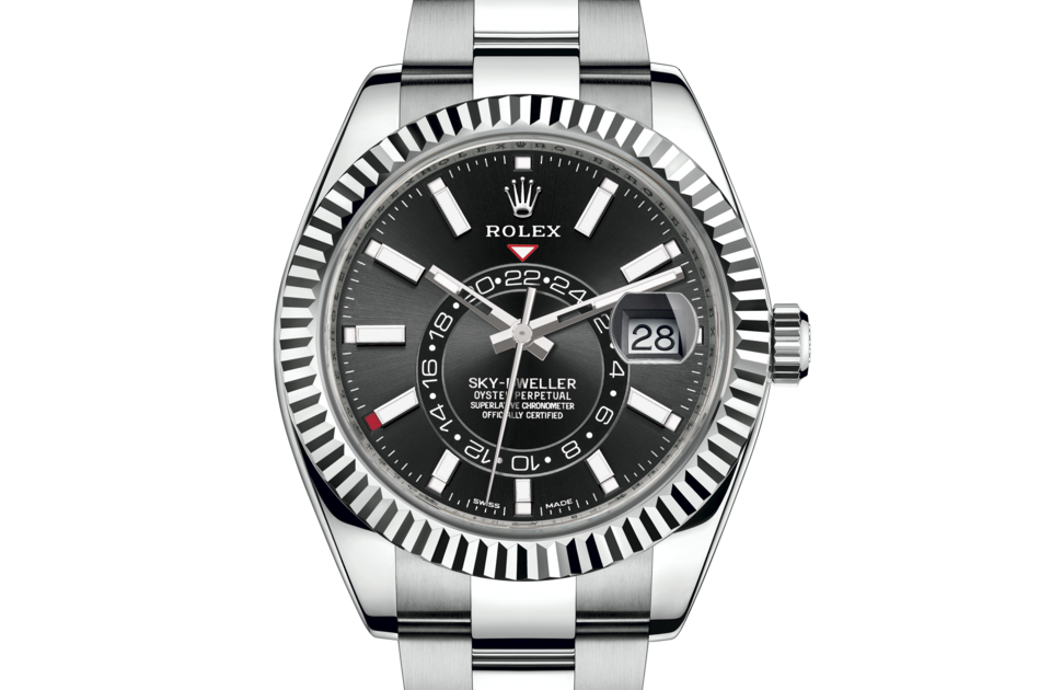 Rolex Sky-Dweller in Oystersteel, Oystersteel and gold, m326934-0005 | Europe Watch Company