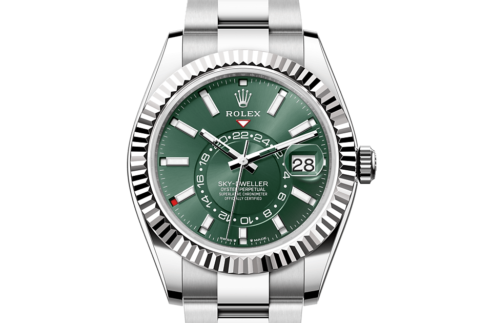 Rolex Sky-Dweller in Oystersteel, Oystersteel and gold, M336934-0001 | Europe Watch Company